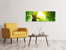 Laden Sie das Bild in den Galerie-Viewer, Leinwandbild Panorama Baum
