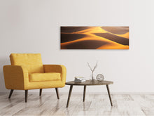 Laden Sie das Bild in den Galerie-Viewer, Leinwandbild Panorama Wüstenwanderung