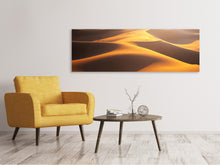 Laden Sie das Bild in den Galerie-Viewer, Leinwandbild Panorama Wüstenwanderung