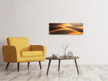 Laden Sie das Bild in den Galerie-Viewer, Leinwandbild Panorama Wüstenwanderung