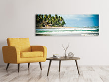 Laden Sie das Bild in den Galerie-Viewer, Leinwandbild Panorama The Beach