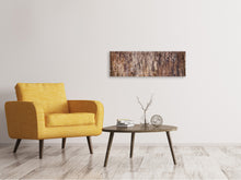 Laden Sie das Bild in den Galerie-Viewer, Leinwandbild Panorama Retro-Holz