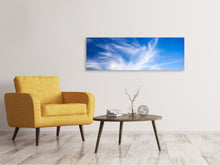 Laden Sie das Bild in den Galerie-Viewer, Leinwandbild Panorama Schleierwolken