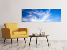 Laden Sie das Bild in den Galerie-Viewer, Leinwandbild Panorama Schleierwolken