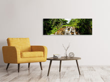 Laden Sie das Bild in den Galerie-Viewer, Leinwandbild Panorama Lagune