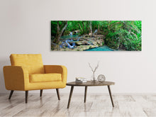 Laden Sie das Bild in den Galerie-Viewer, Leinwandbild Panorama Am Fusse von Erawan