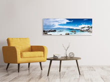 Laden Sie das Bild in den Galerie-Viewer, Leinwandbild Panorama Inselfeeling