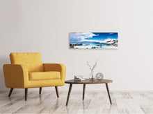 Laden Sie das Bild in den Galerie-Viewer, Leinwandbild Panorama Inselfeeling