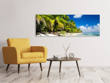 Laden Sie das Bild in den Galerie-Viewer, Leinwandbild Panorama Die einsame Insel
