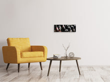 Laden Sie das Bild in den Galerie-Viewer, Leinwandbild Panorama Flaschenweine