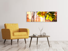 Laden Sie das Bild in den Galerie-Viewer, Leinwandbild Panorama Herbst