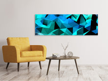 Laden Sie das Bild in den Galerie-Viewer, Leinwandbild Panorama 3D-Diamonds