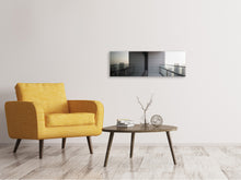 Laden Sie das Bild in den Galerie-Viewer, Leinwandbild Panorama Balkon in Dubai