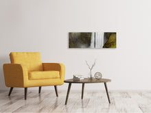 Laden Sie das Bild in den Galerie-Viewer, Leinwandbild Panorama Skogafoss