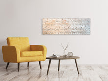Laden Sie das Bild in den Galerie-Viewer, Leinwandbild Panorama Grunge Mauer