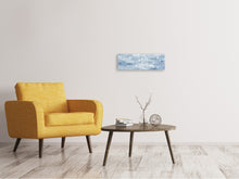 Laden Sie das Bild in den Galerie-Viewer, Leinwandbild Panorama Kristallglanz