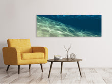 Laden Sie das Bild in den Galerie-Viewer, Leinwandbild Panorama Unter dem Wasser