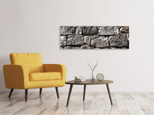 Laden Sie das Bild in den Galerie-Viewer, Leinwandbild Panorama Grosses Mauerwerk