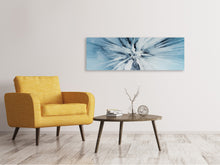 Laden Sie das Bild in den Galerie-Viewer, Leinwandbild Panorama Eiskunst