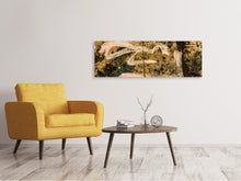 Laden Sie das Bild in den Galerie-Viewer, Leinwandbild Panorama Writing On The Wall