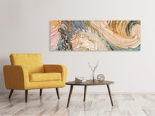 Laden Sie das Bild in den Galerie-Viewer, Leinwandbild Panorama Ölgemälde