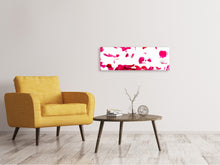 Laden Sie das Bild in den Galerie-Viewer, Leinwandbild Panorama Für mich soll`s rote Rosen regnen