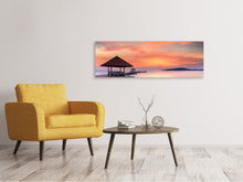 Laden Sie das Bild in den Galerie-Viewer, Leinwandbild Panorama Paradiesische Brücke
