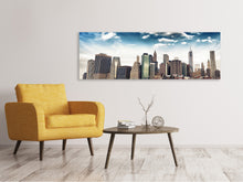 Laden Sie das Bild in den Galerie-Viewer, Leinwandbild Panorama NYC From The Other Side