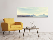 Laden Sie das Bild in den Galerie-Viewer, Leinwandbild Panorama Bergromantik