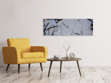 Laden Sie das Bild in den Galerie-Viewer, Leinwandbild Panorama Schieferplatten