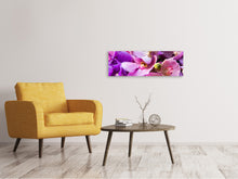 Laden Sie das Bild in den Galerie-Viewer, Leinwandbild Panorama Im Orchideenparadies