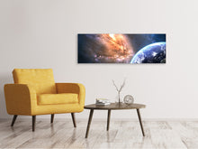 Laden Sie das Bild in den Galerie-Viewer, Leinwandbild Panorama Universus