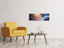 Laden Sie das Bild in den Galerie-Viewer, Leinwandbild Panorama Universus