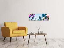 Laden Sie das Bild in den Galerie-Viewer, Leinwandbild Panorama Shopping in NYC
