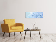 Laden Sie das Bild in den Galerie-Viewer, Leinwandbild Panorama Die Hortensie