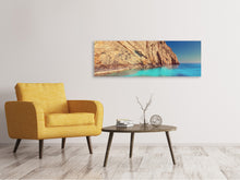 Laden Sie das Bild in den Galerie-Viewer, Leinwandbild Panorama Wasser