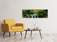 Laden Sie das Bild in den Galerie-Viewer, Leinwandbild Panorama Wasserspiegelungen