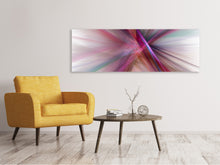 Laden Sie das Bild in den Galerie-Viewer, Leinwandbild Panorama Abstraktes Lichterleuchten