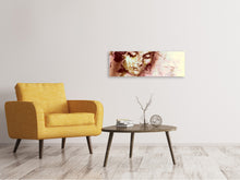 Laden Sie das Bild in den Galerie-Viewer, Leinwandbild Panorama Romantisches Portrait einer Schönheit