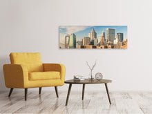 Laden Sie das Bild in den Galerie-Viewer, Leinwandbild Panorama Skyline New York