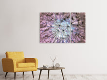 Laden Sie das Bild in den Galerie-Viewer, Leinwandbild 3-teilig Pusteblume im Lichterspiel