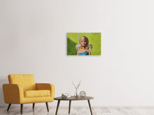 Laden Sie das Bild in den Galerie-Viewer, Leinwandbild 3-teilig Meine Lieblingspuppe