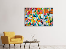 Laden Sie das Bild in den Galerie-Viewer, Leinwandbild 3-teilig Mosaik Steine