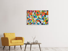 Laden Sie das Bild in den Galerie-Viewer, Leinwandbild 3-teilig Mosaik Steine