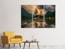 Laden Sie das Bild in den Galerie-Viewer, Leinwandbild 3-teilig Natur Erlebnis