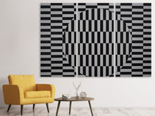 Laden Sie das Bild in den Galerie-Viewer, Leinwandbild 3-teilig Psychedelic Art 1