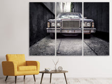 Laden Sie das Bild in den Galerie-Viewer, Leinwandbild 3-teilig Retro Auto