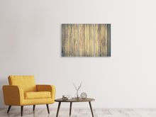 Laden Sie das Bild in den Galerie-Viewer, Leinwandbild 3-teilig Bretter Wand