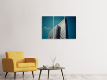 Laden Sie das Bild in den Galerie-Viewer, Leinwandbild 3-teilig Urbane Architektur