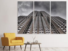 Laden Sie das Bild in den Galerie-Viewer, Leinwandbild 3-teilig Empire State Building
